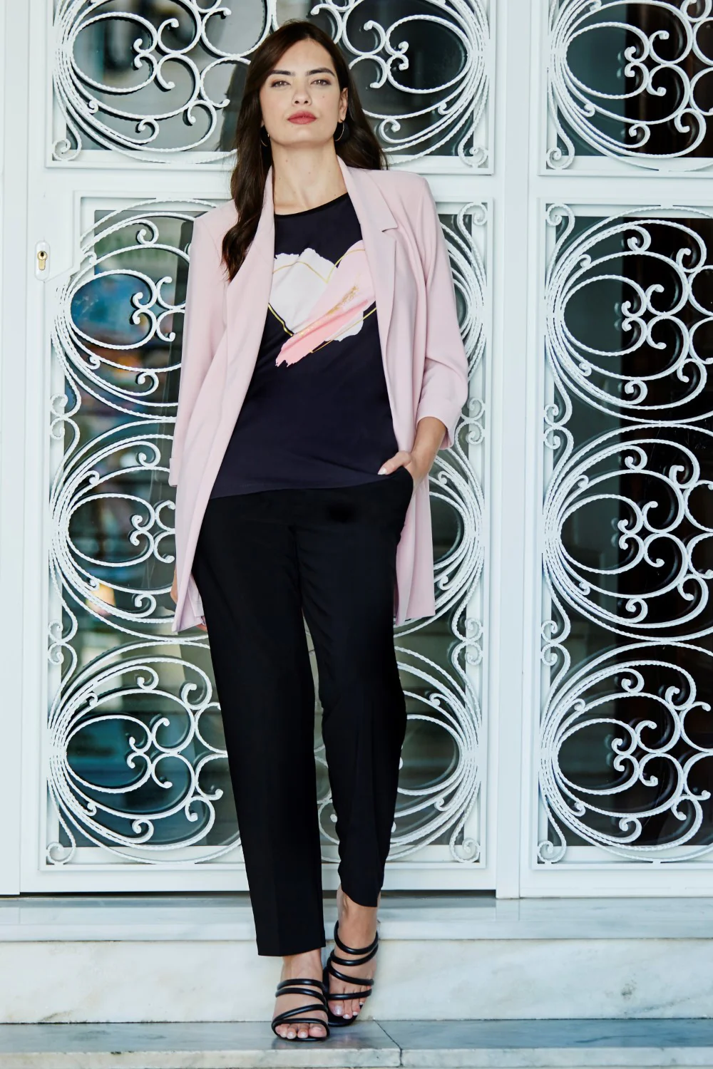 Frank Lyman 3/4 Sleeve Jacket 236005