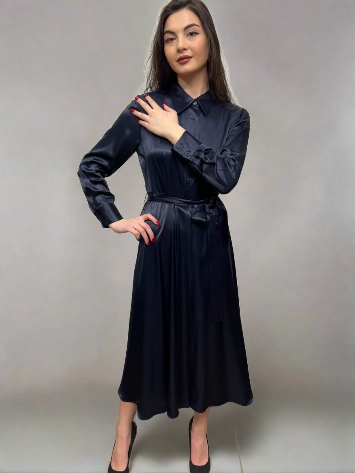 satin dress