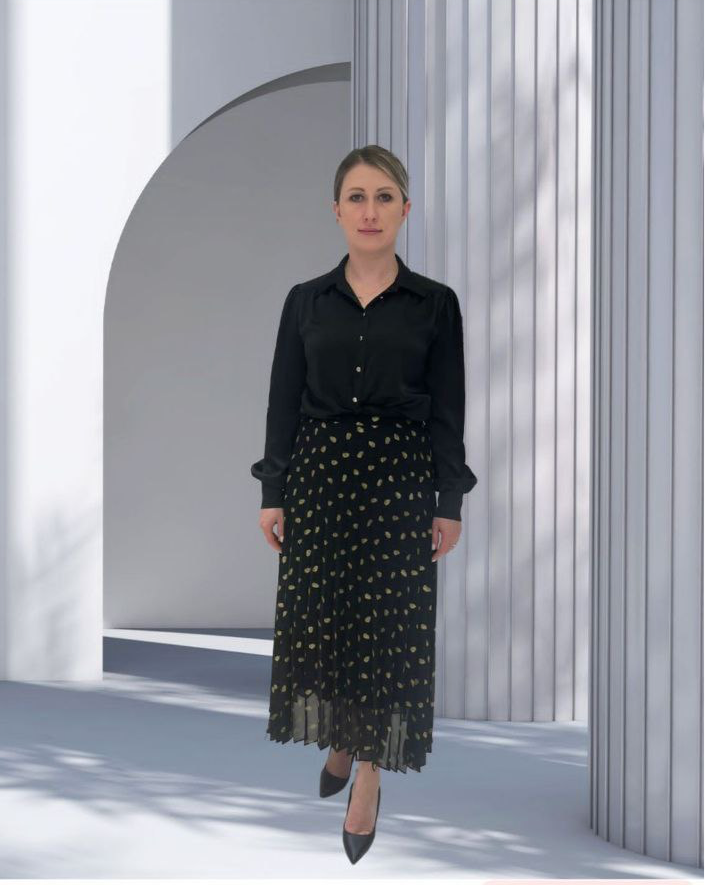 Dressy Pleated Skirt