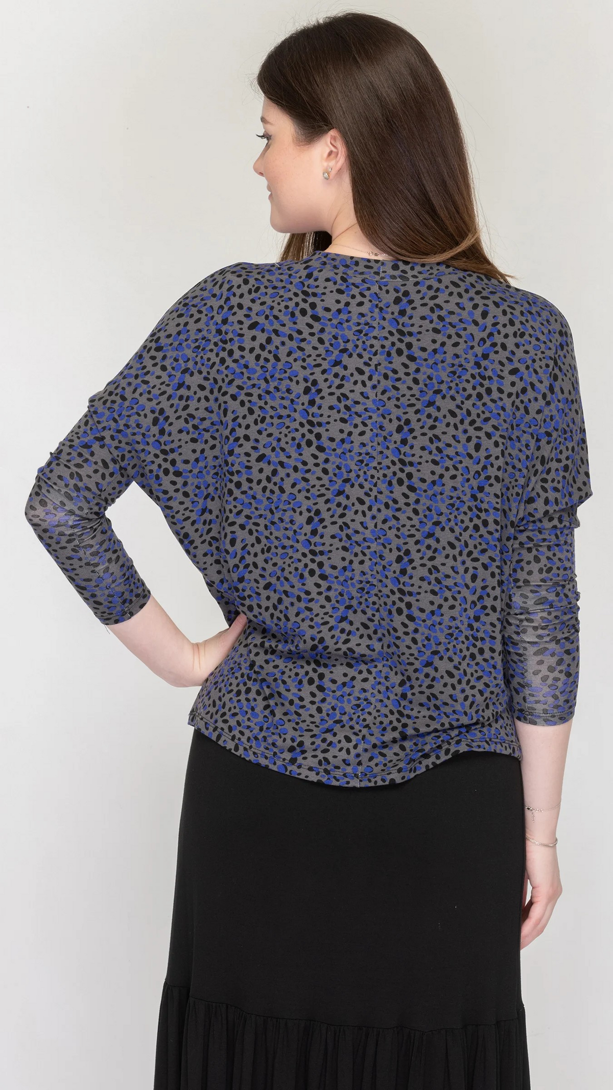 Dolman Monkey Top - Jersey Print