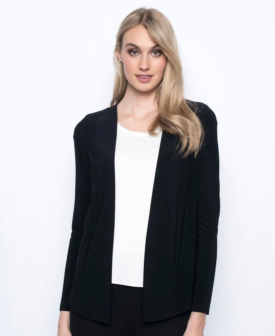 Long Open Front Jacket