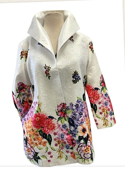 Floral Print Jacket