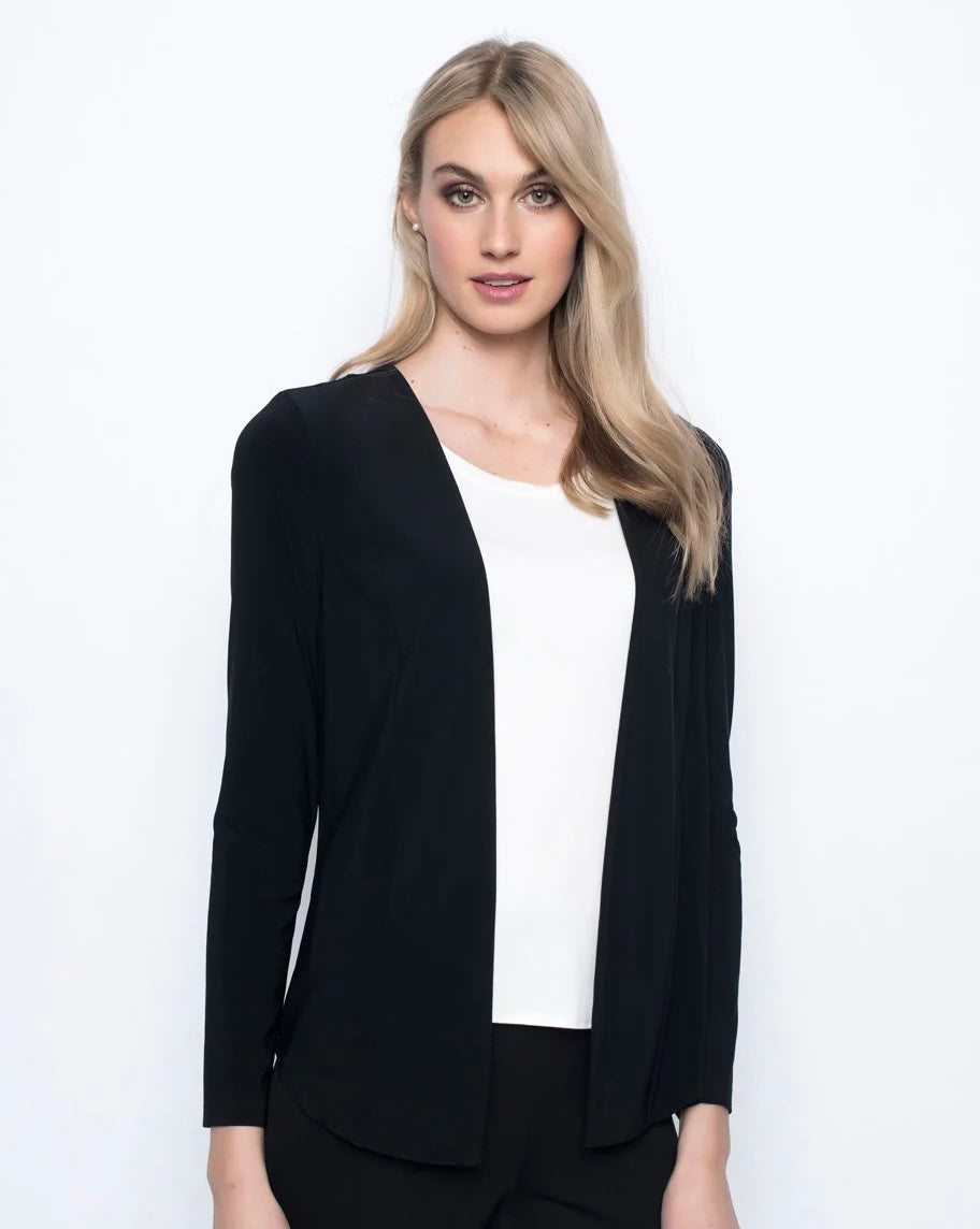 Long Open Front Jacket