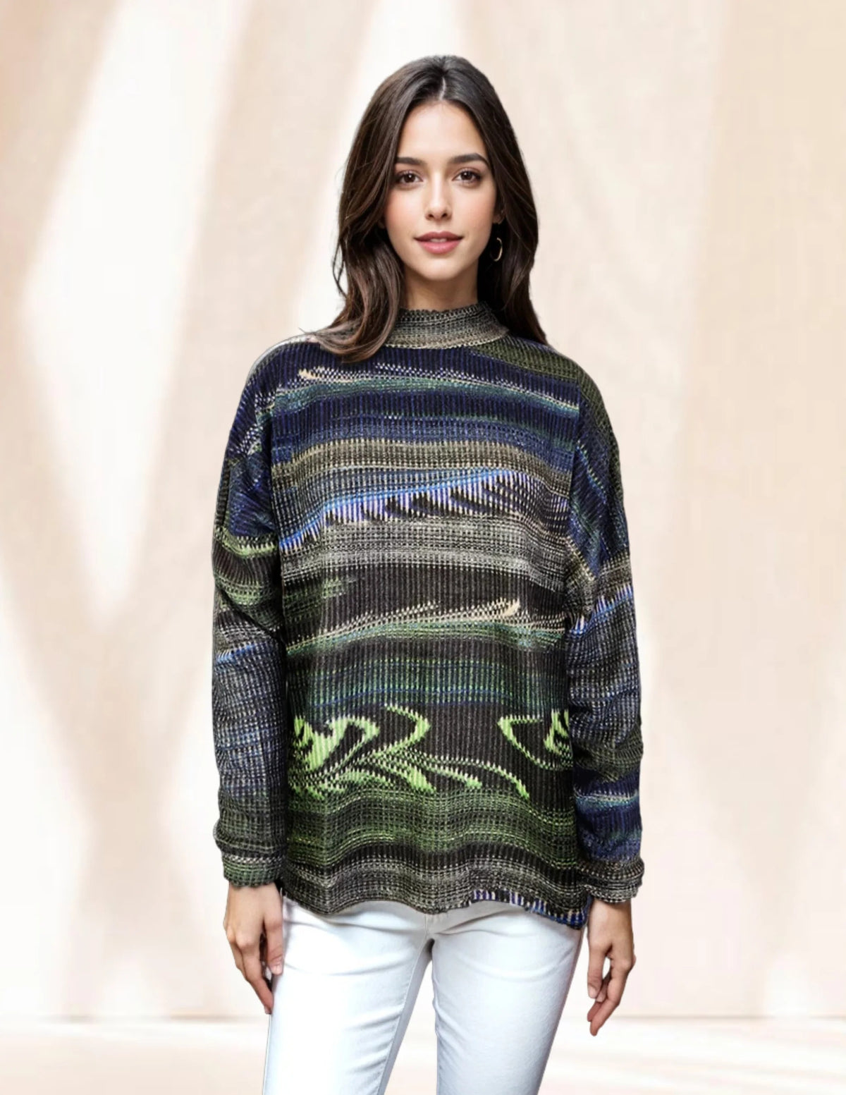 Mock Neck Sweater