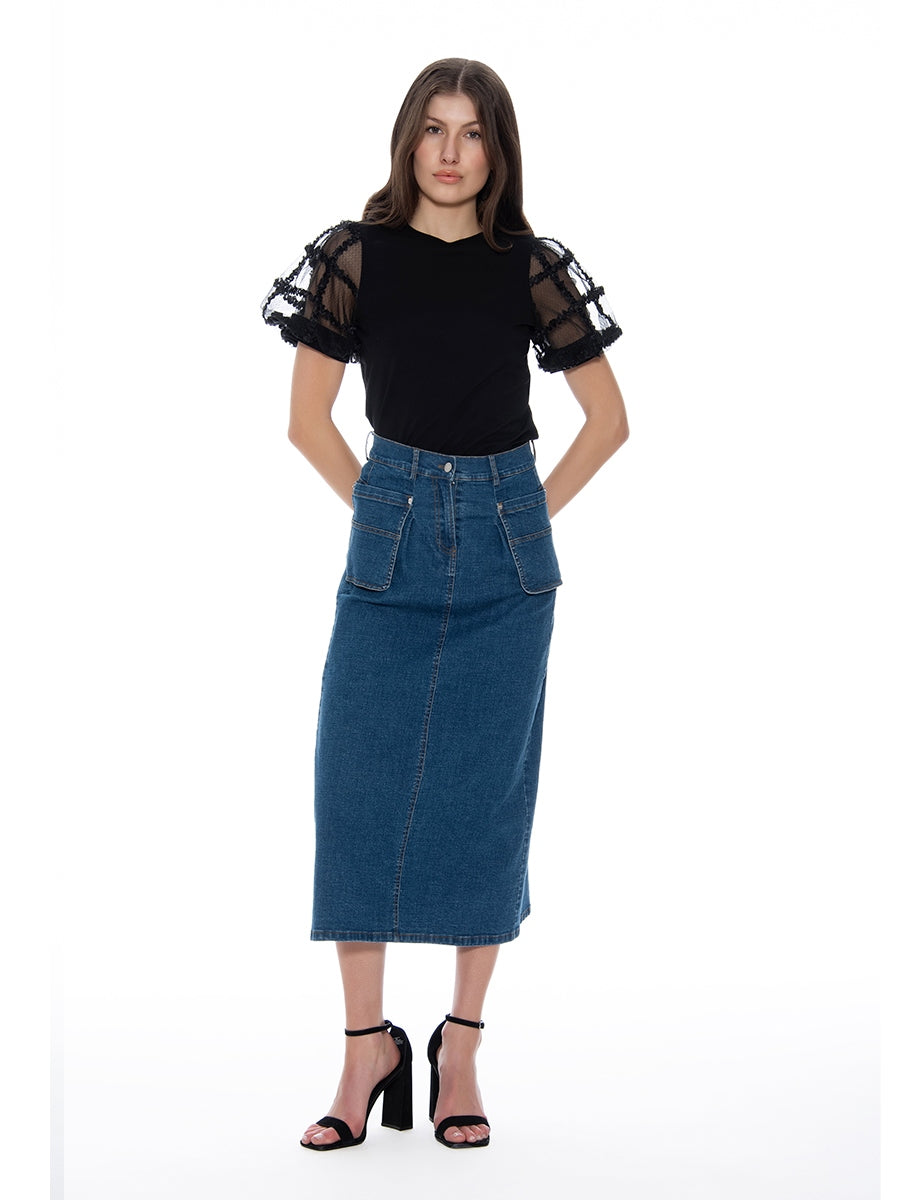 Denim Skirt