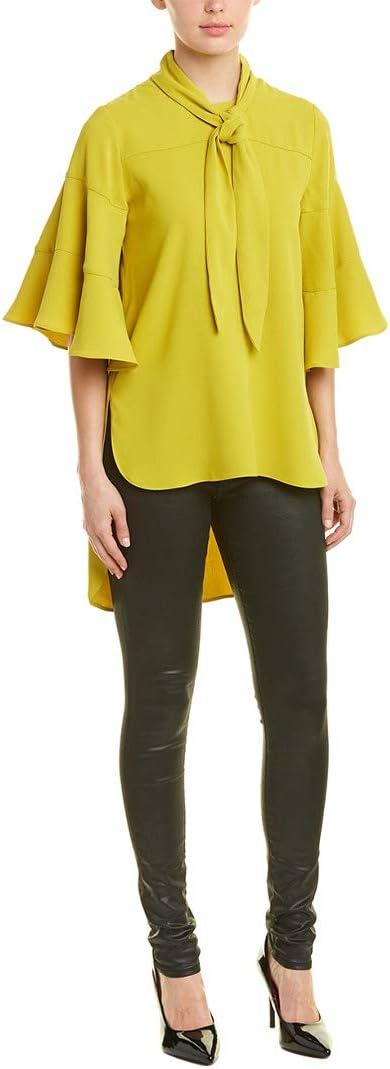 Gracia Mustard Half Sleeves Top T23662