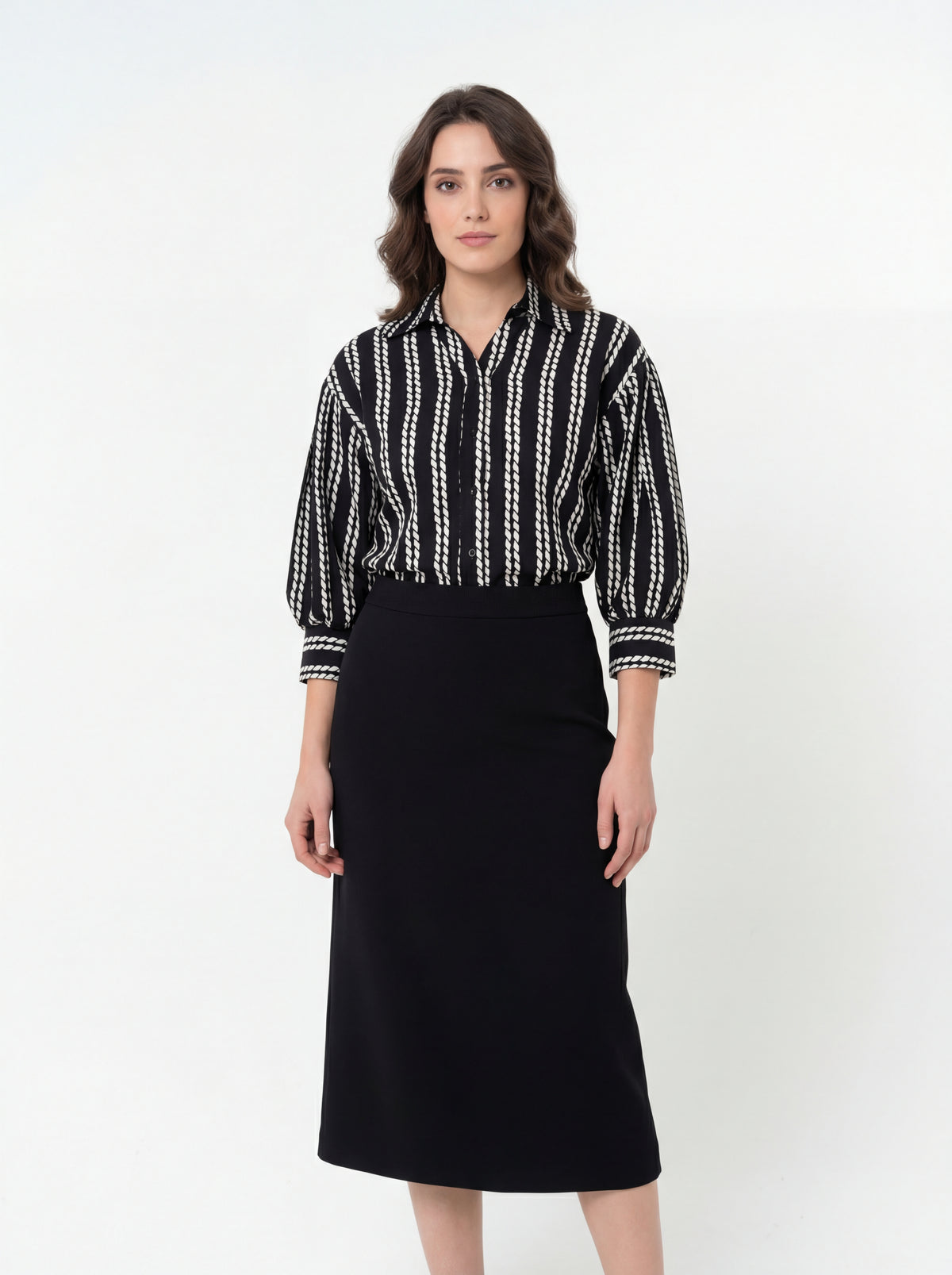 Gracia Top T32276 + Mossaic A line - 13