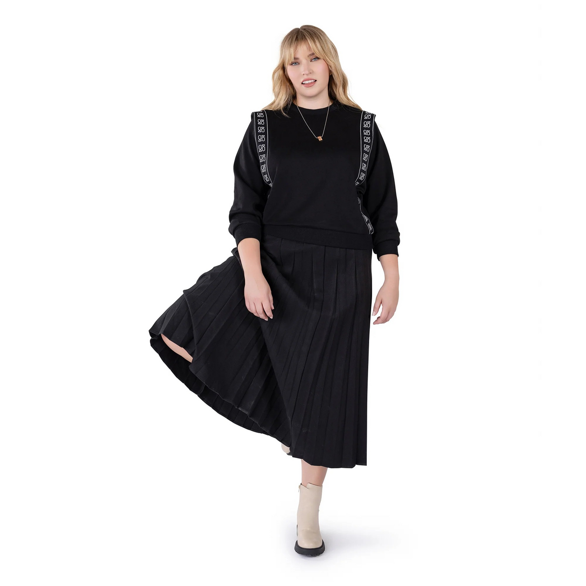 Suspender Sweatshirt Top