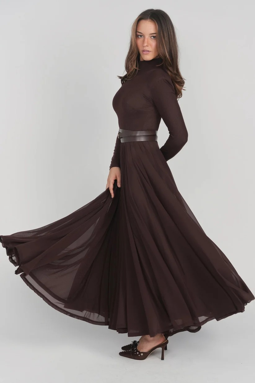 Lunella Alya Dress Brown