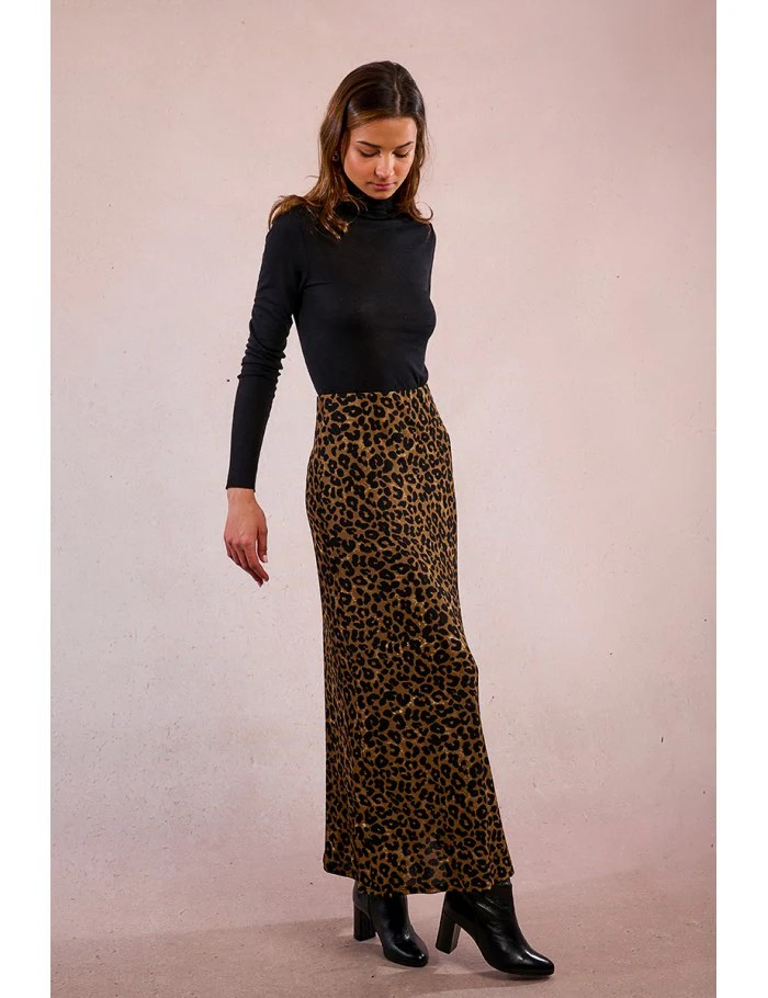 Cheetah Print Skirt