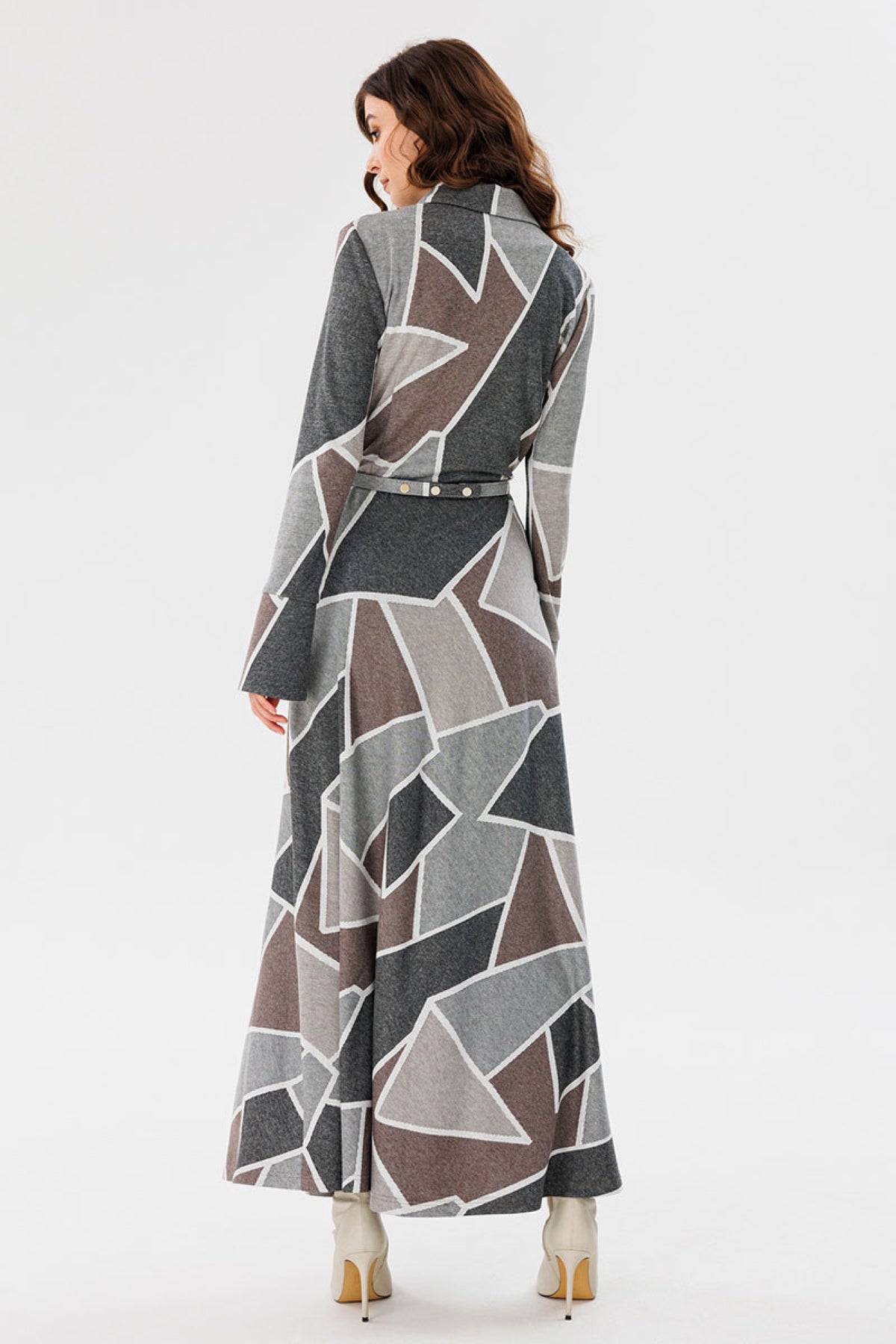 Geometric Print Dress