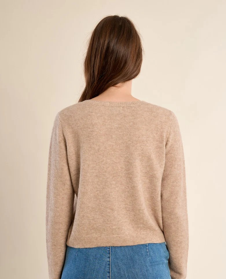 LADIES KNITTED CARDIGAN