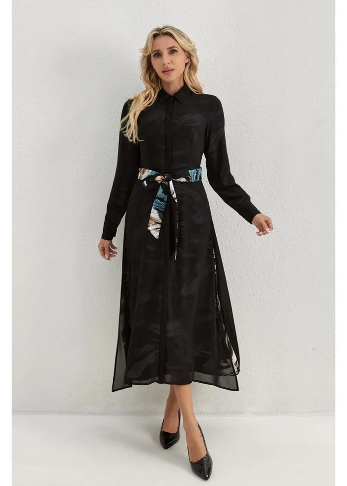Mirage Petal Midi Dress