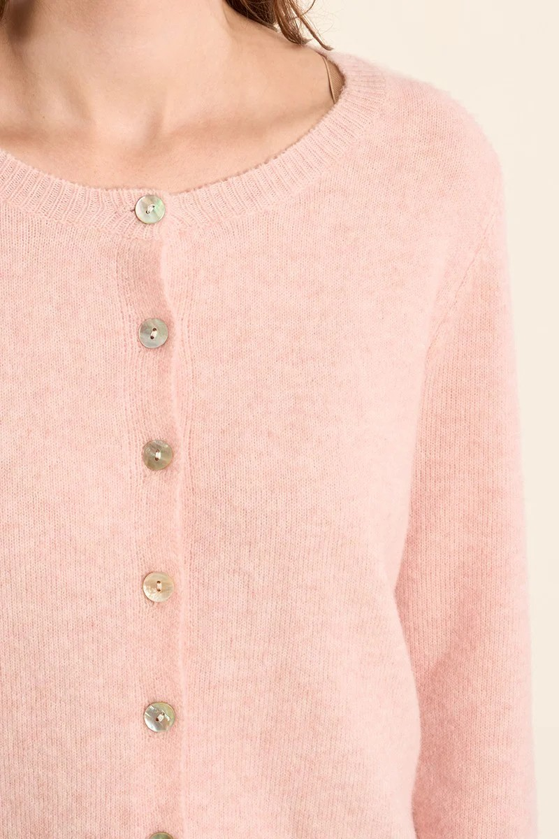 LADIES KNITTED CARDIGAN