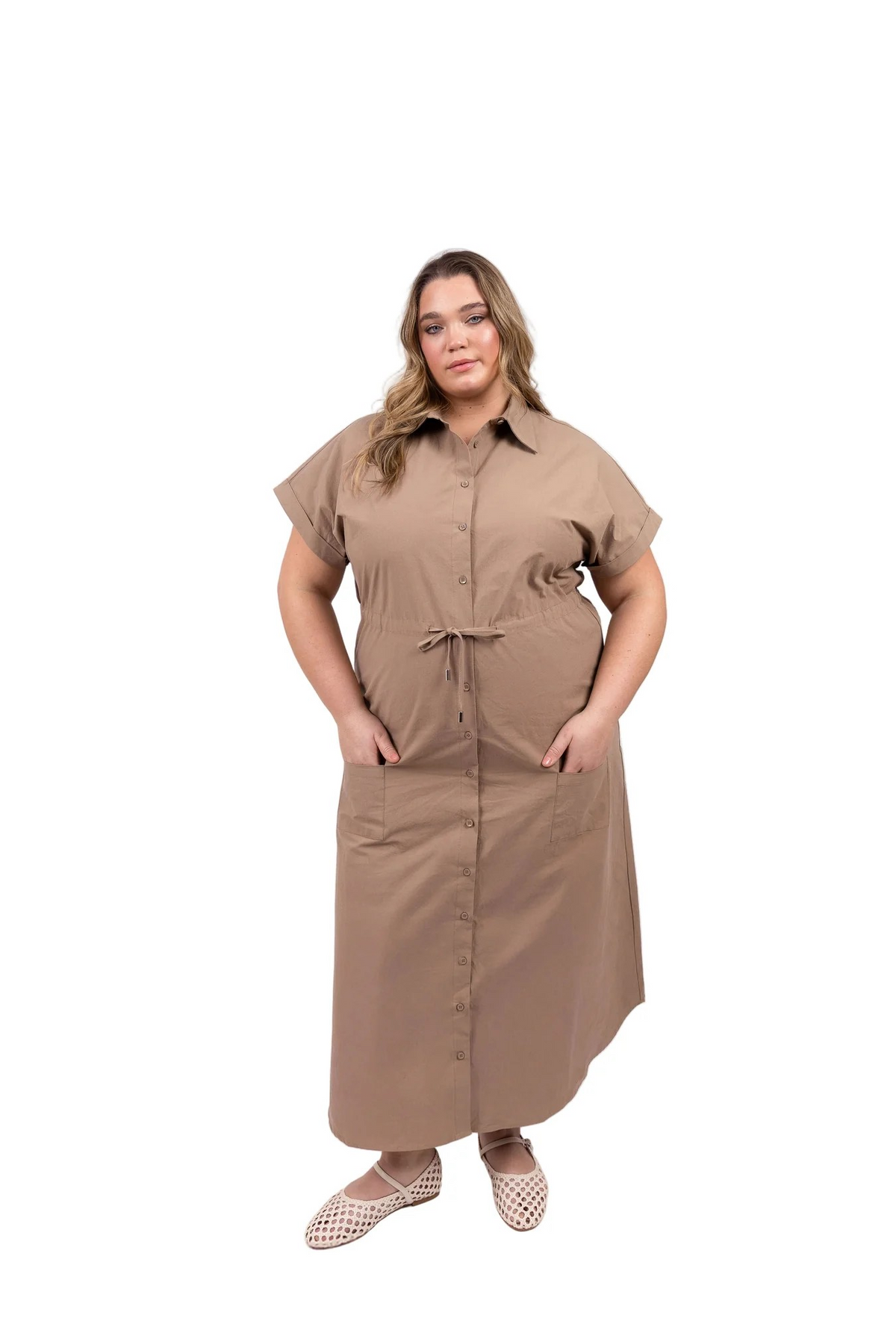 Cotton Cargo Jumper Dress
