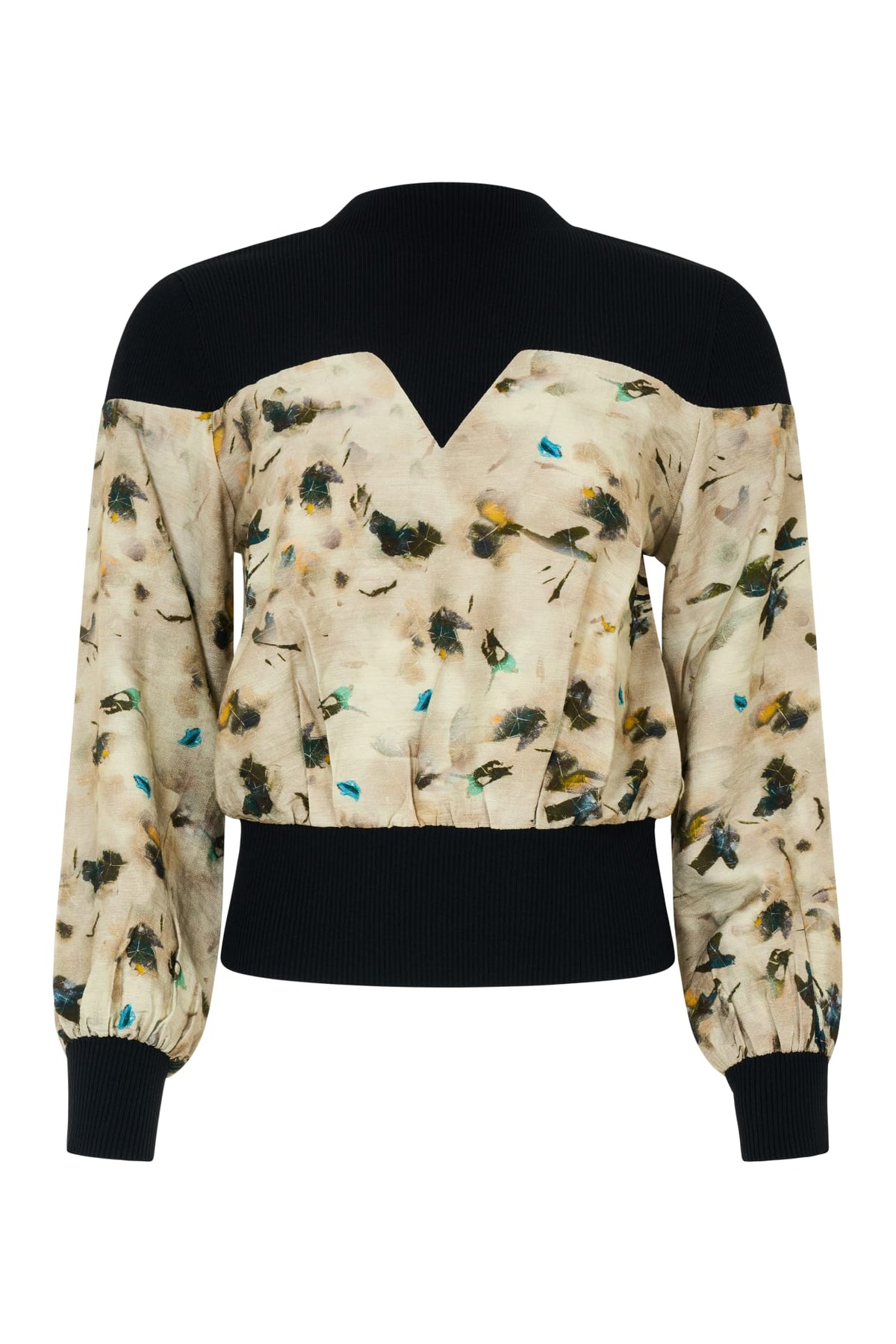 Lattice Floral Top