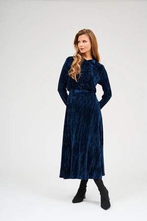 Velvet Midi Skirt