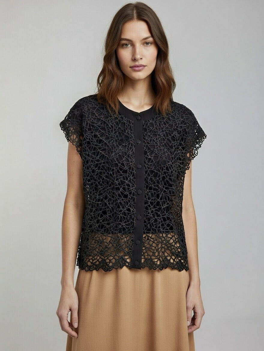 Lace Vest