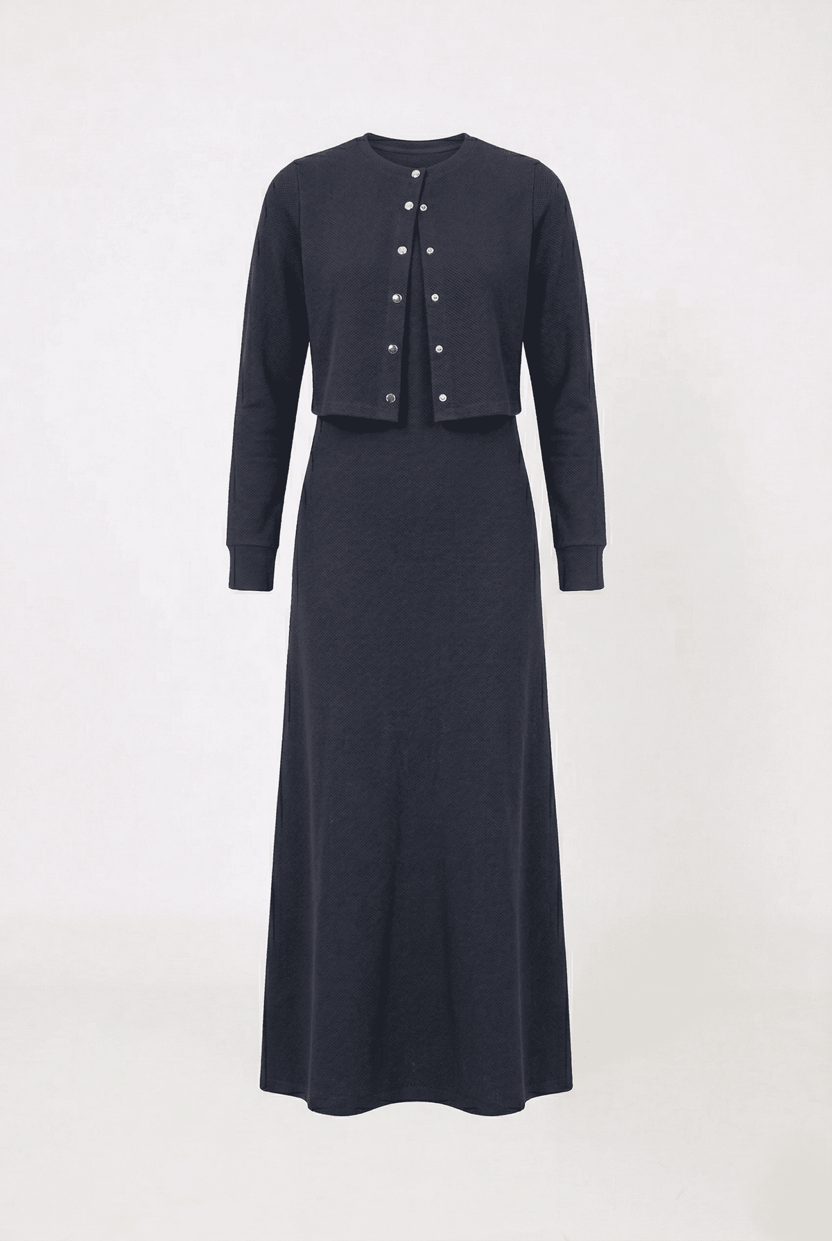 Cardigan Dress - Unique Boutique M / NAVY Cardigan Dress - Unique Boutique M / NAVY