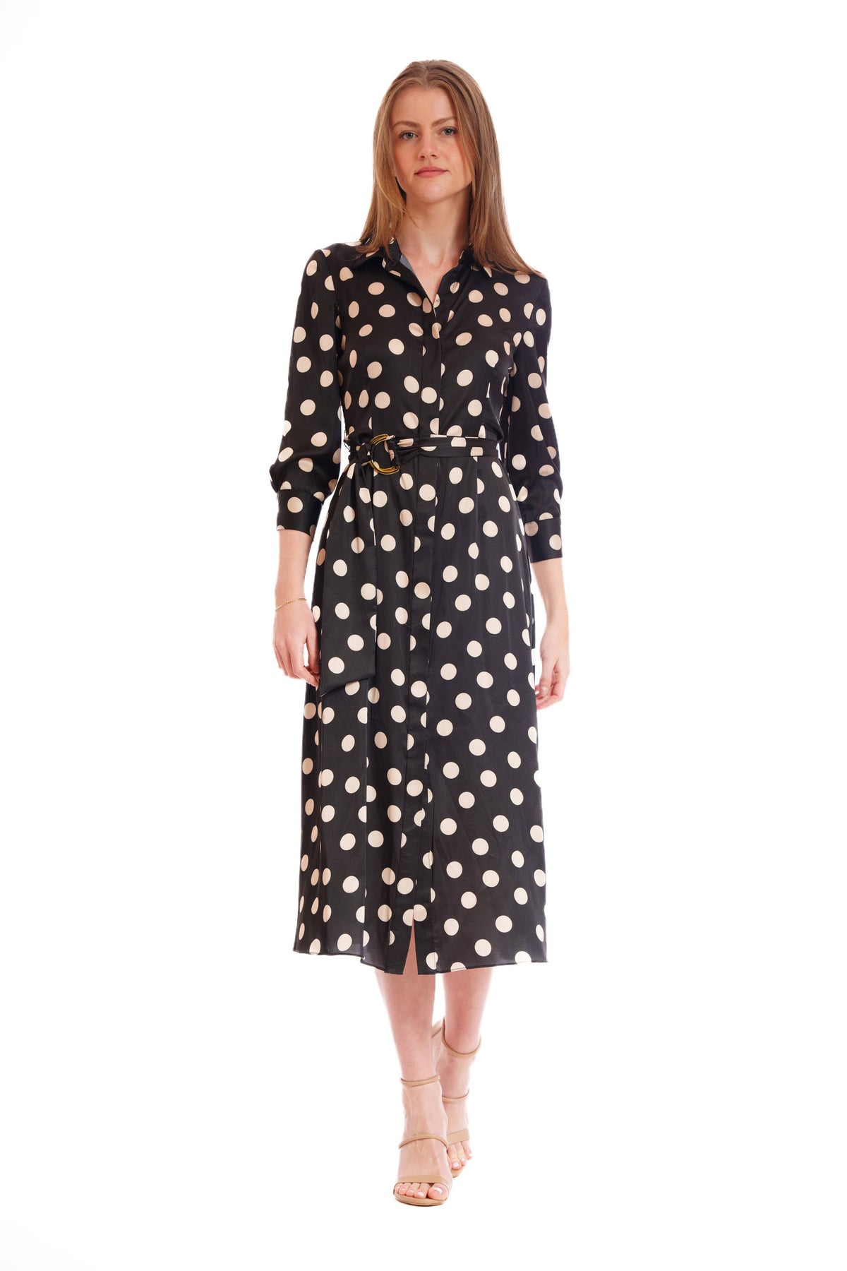 MIDI LENGTH SHIRT DRESS