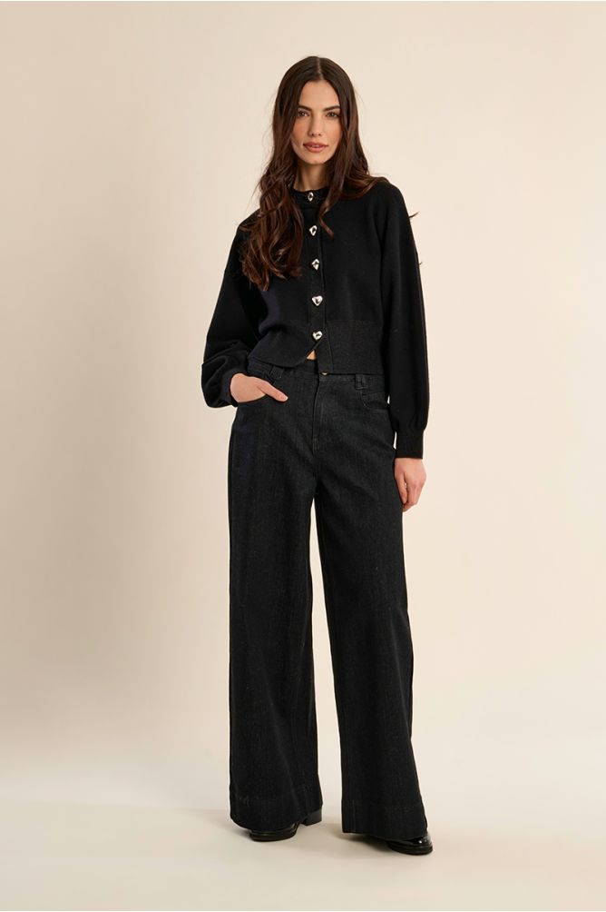 Cardigan, Heart-shaped Buttons