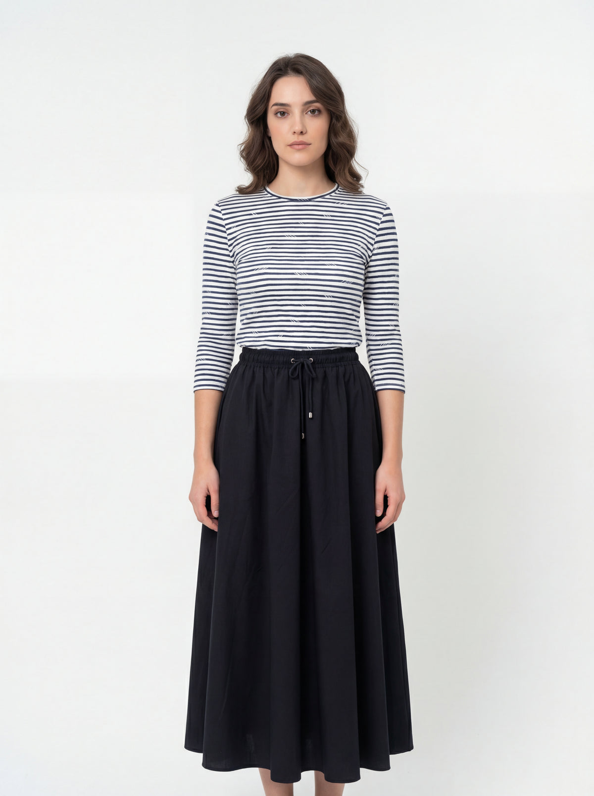 KMW Basic T + Black Cotton Drawstring - 14