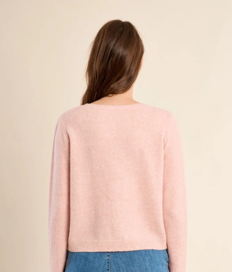 LADIES KNITTED CARDIGAN