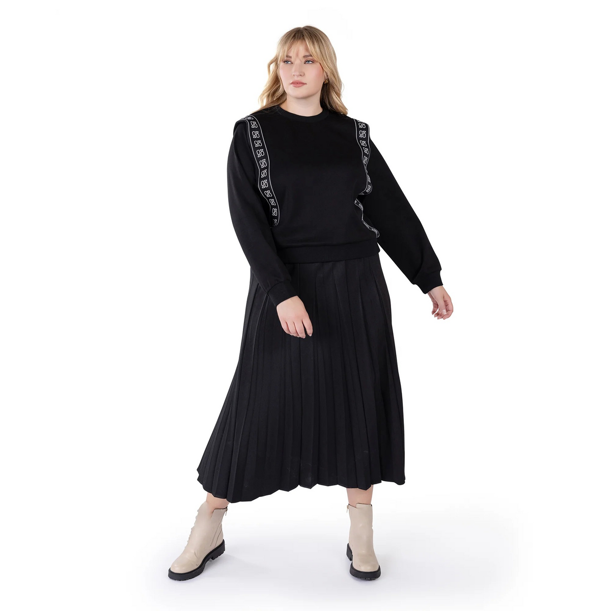 Suspender Sweatshirt Top