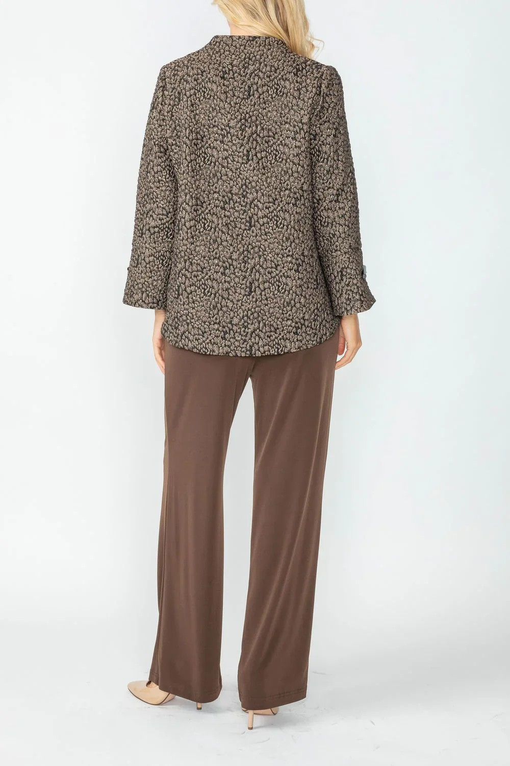 IC COLLECTION 6750J Taupe Jacket