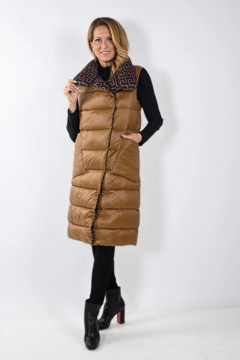 Frank Lyman Reversible Puffer Vest 233884U