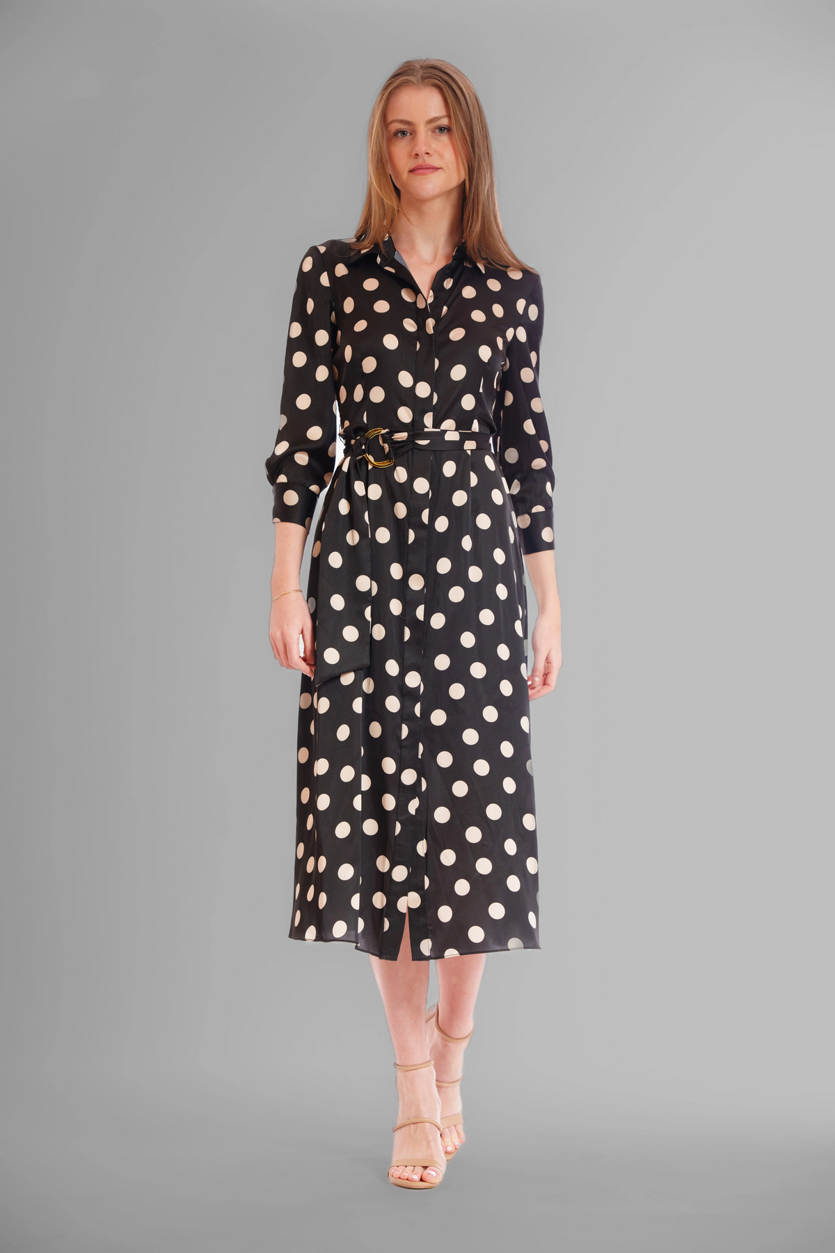MIDI LENGTH SHIRT DRESS