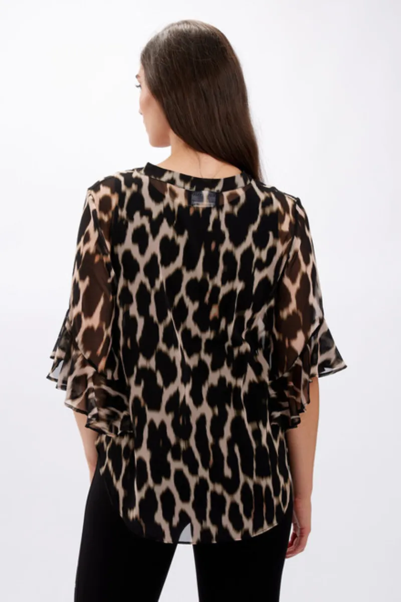 Animal Print Blouse Style - Frank Lyman 246351