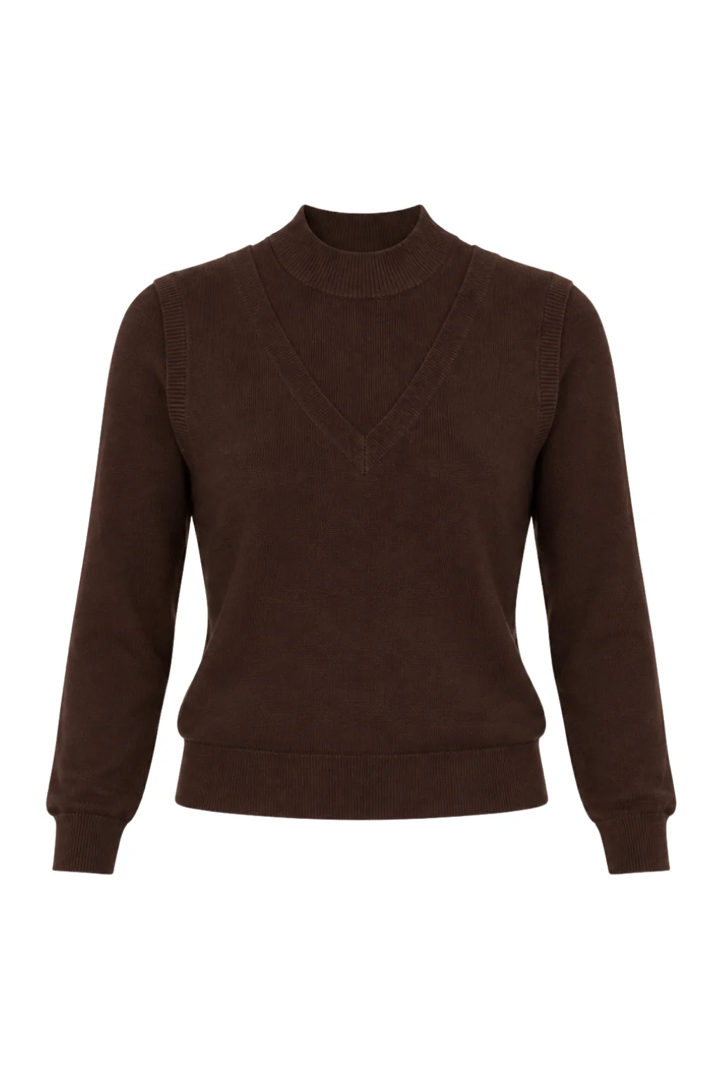 Vest Combo Sweater