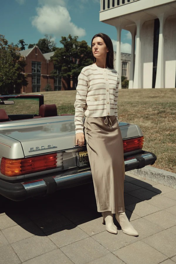 Striped Cardigan