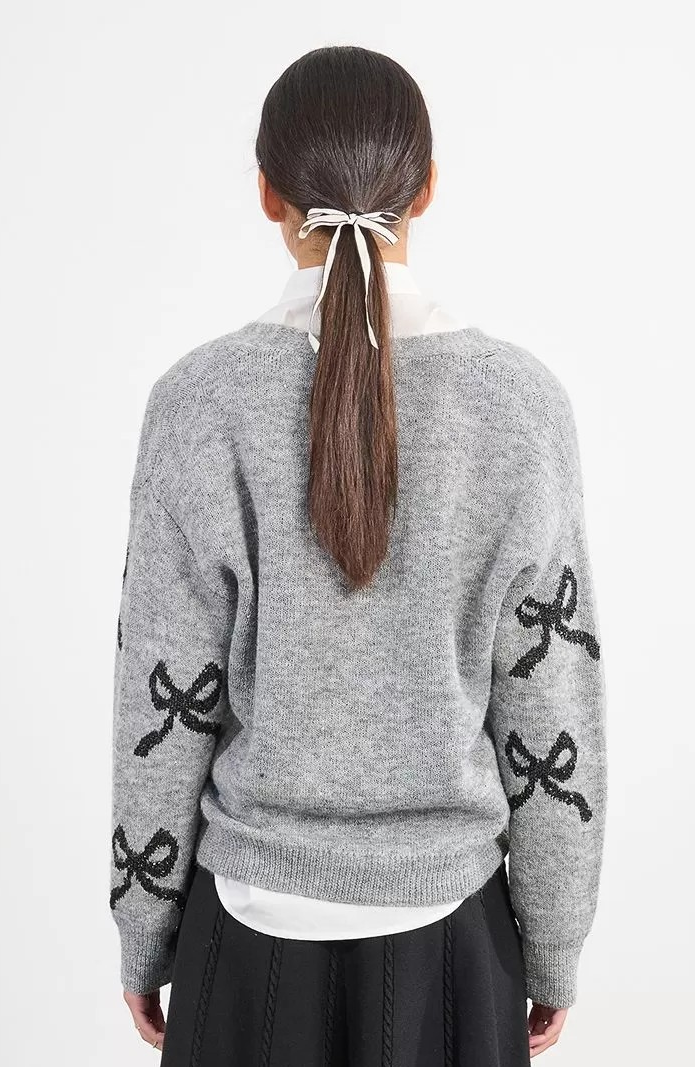Grey Sweater Cardiagn