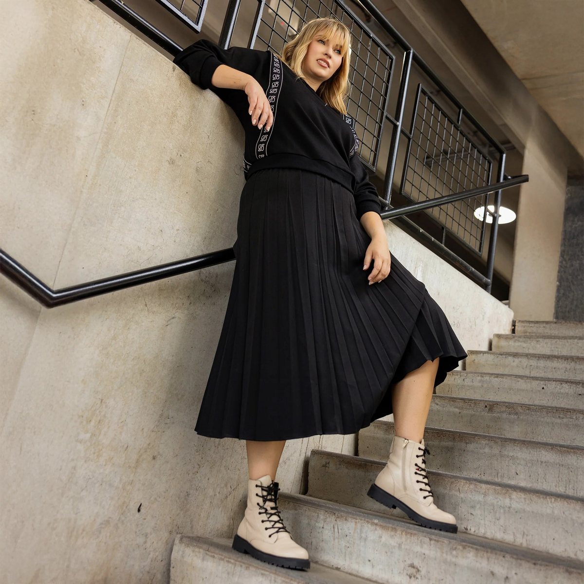 Suspender Sweatshirt Top